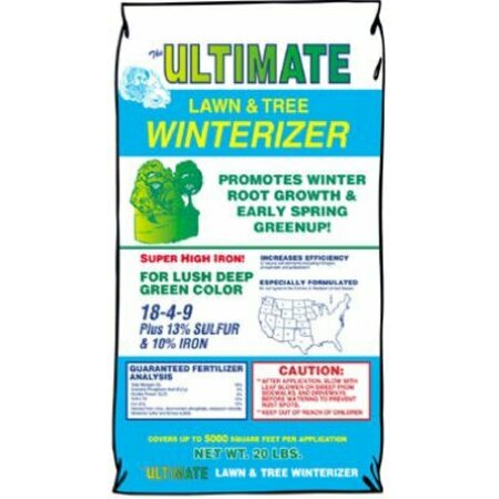 ULTIMATE FERTILIZER CO, THE The Ultimate Lawn And Tree Winterizer Fall Fertilizer, 18 Lb Bag, Granular, 22-3-10 N-P-K Ratio 141